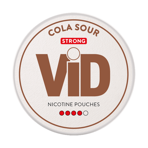 ViD Sour Cola Strong nikotino maišeliai