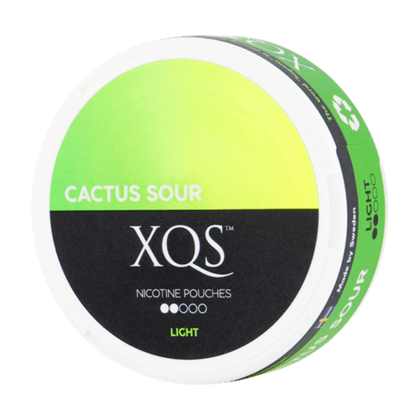 XQS Cactus Sour Light nicotine pouches