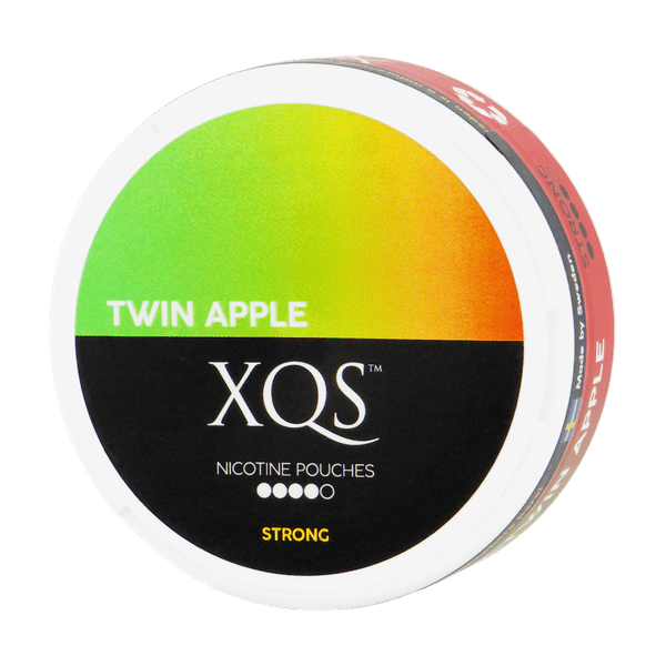 XQS XQS Twin Apple Strong nikotino maišeliai