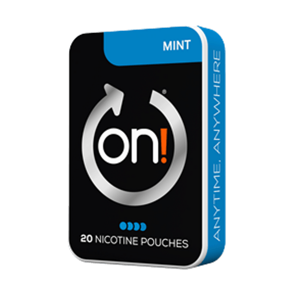 Poches de nicotine on! Mint 9mg