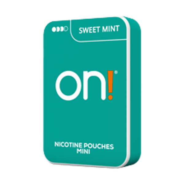 Poches de nicotine on! Sweet Mint 6mg