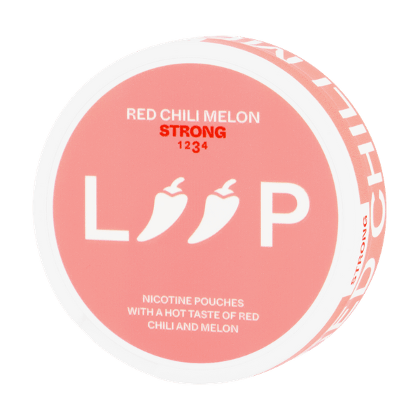 LOOP Red Chili Melon Strong nikotino maišeliai