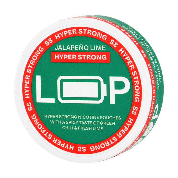 LOOP JALAPENO LIME HYPER nikotino maišeliai