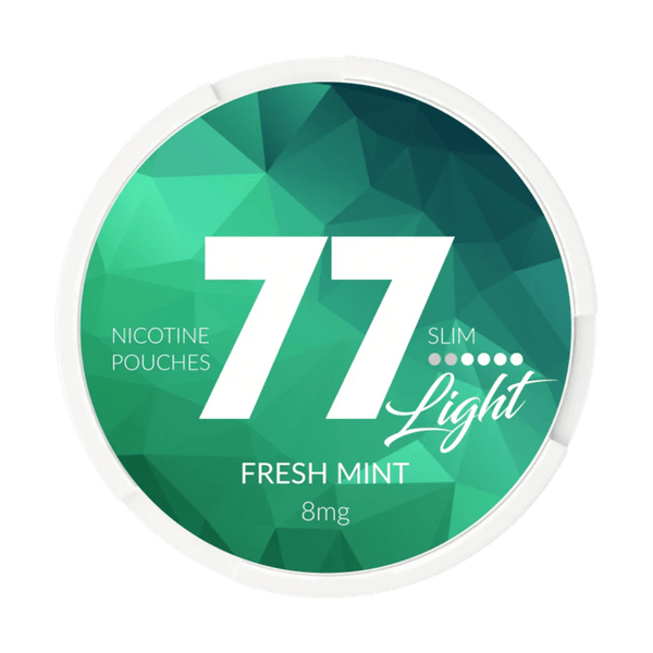 Poches de nicotine 77 Fresh Mint 8mg