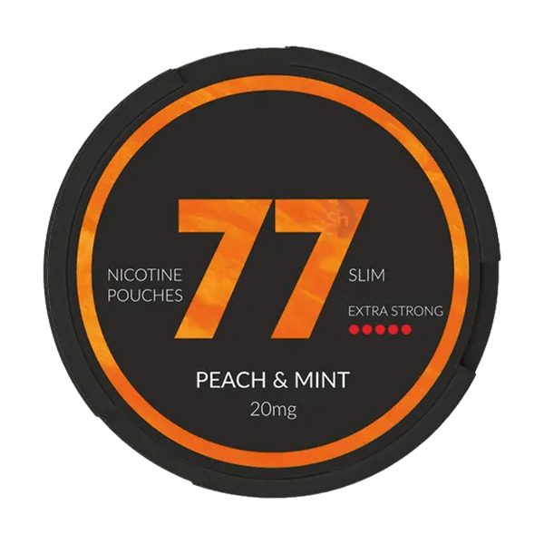 77 Peach Mint Medium nicotine pouches