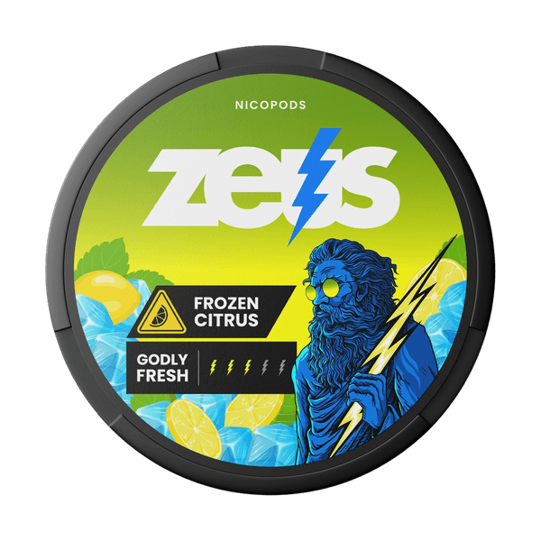 Poches de nicotine Zeus Frozen Citrus