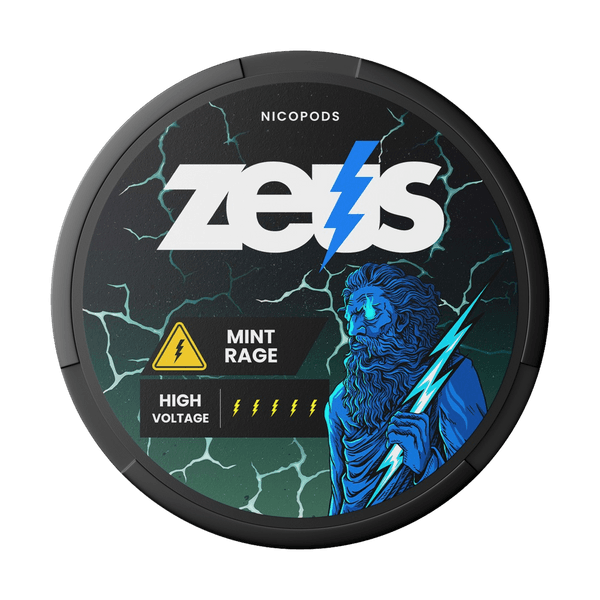 Poches de nicotine Zeus Mint Rage