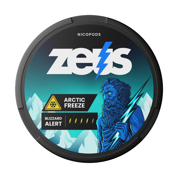 Zeus Artic Freeze Strong nikotino maišeliai