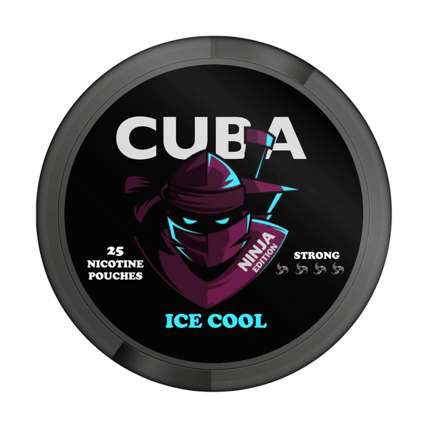 Pouches de nicotina CUBA Ninja Ice Cool