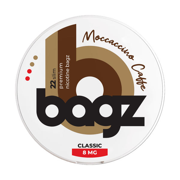 Bagz Bagz Moccaccino 8mg nikotino maišeliai