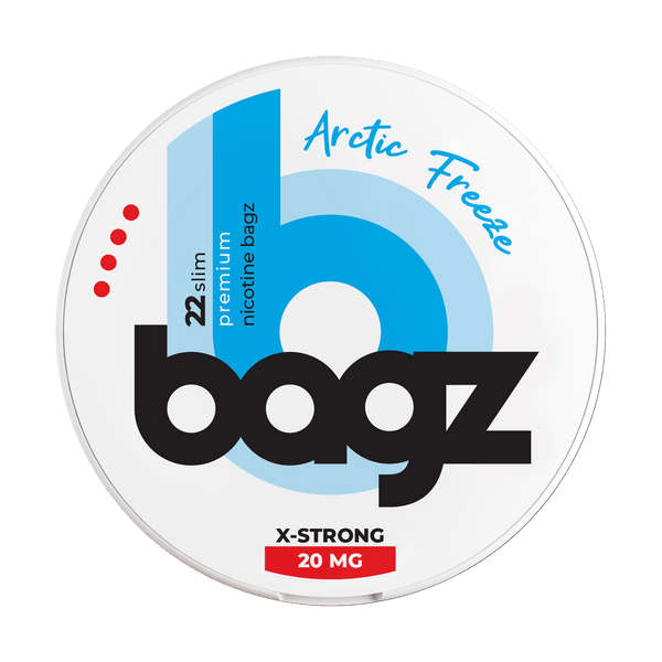 Pouches de nicotina Bagz Arctic Freeze Max 20mg