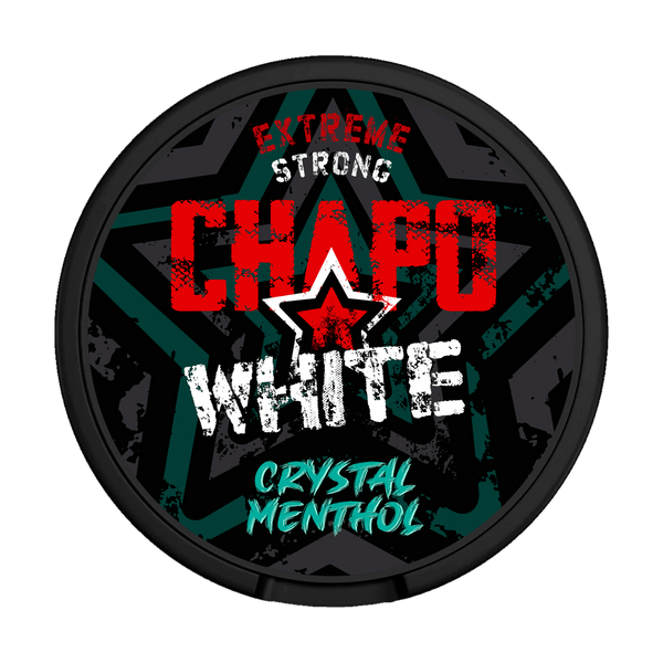 Chapo White Chapo White Crystal Menthol Strong nikotino maišeliai