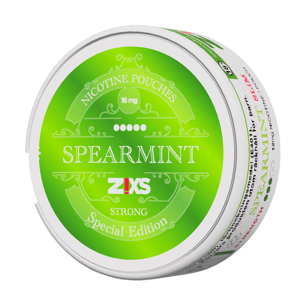 ZIXS ZIXS Spearmint nikotino maišeliai