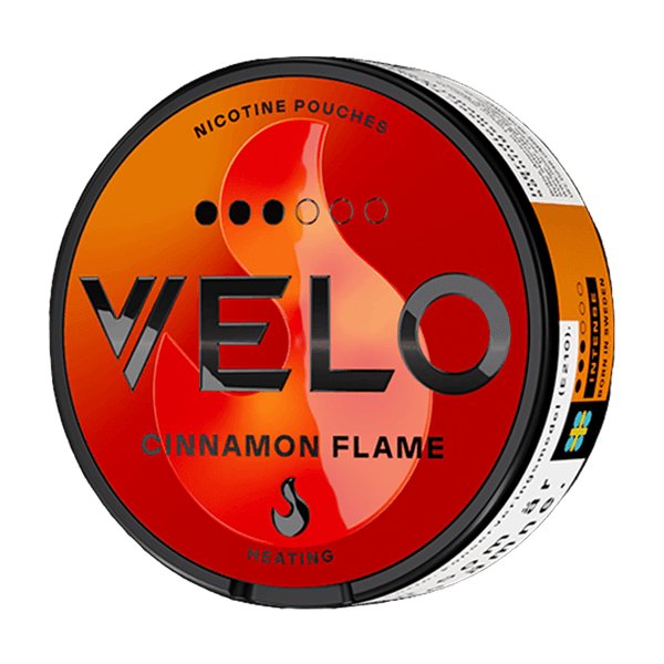 VELO Cinnamon Flame Slim Strong nikotino maišeliai