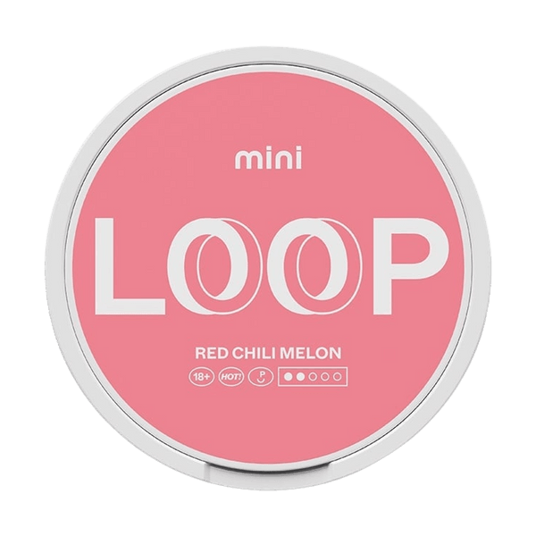 Poches de nicotine LOOP Red Chili Melon Mini