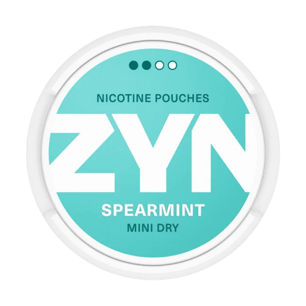 Poches de nicotine ZYN Spearmint Mini Dry 3mg