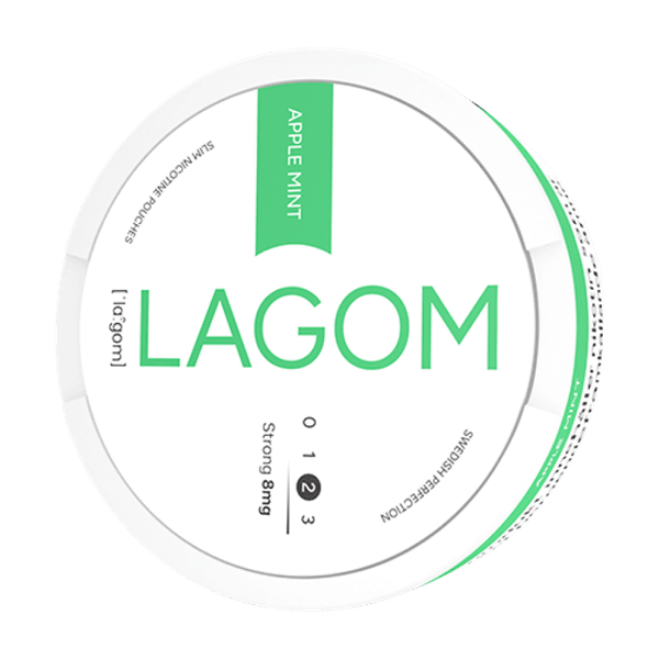 LAGOM Lagom Apple Mint Light 4mg nikotino maišeliai