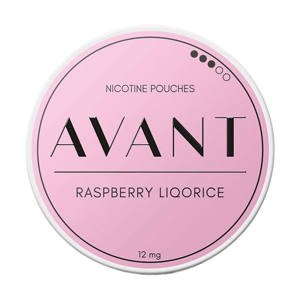 Avant Raspberry Liqorice nikotinposer