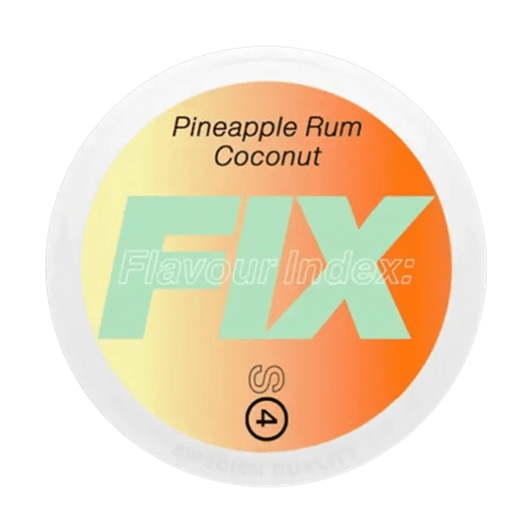 Fix Fix Pineapple Rum Coconut 14mg nikotino maišeliai