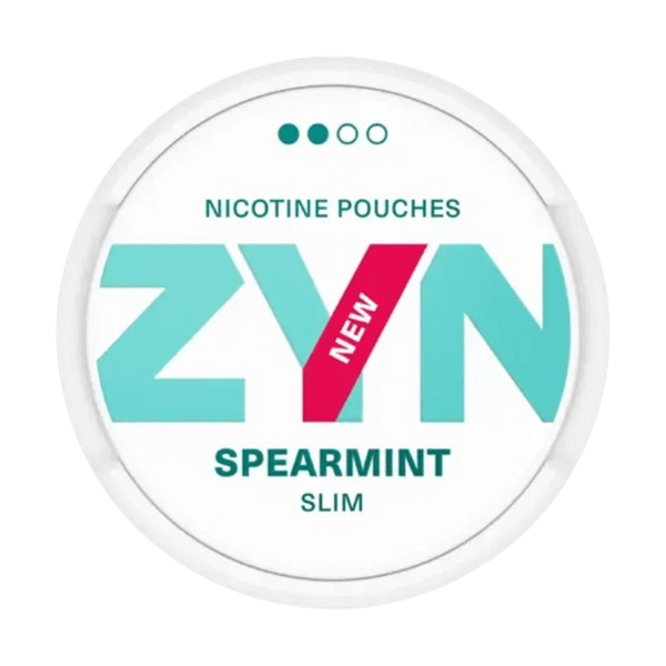 ZYN ZYN Spearmint Slim Light 9mg nikotino maišeliai