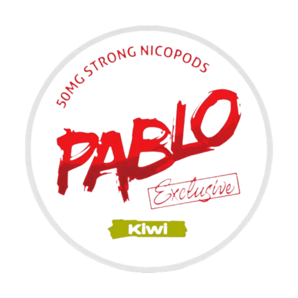 PABLO PABLO Exclusive Kiwi Strong nikotino maišeliai