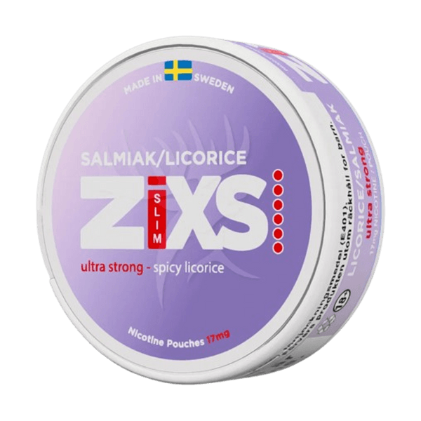 ZIXS Salmiak Ultra Strong Snus