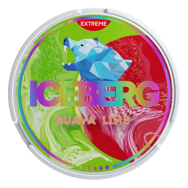 ICEBERG Iceberg Guava Lime Extreme nikotino maišeliai