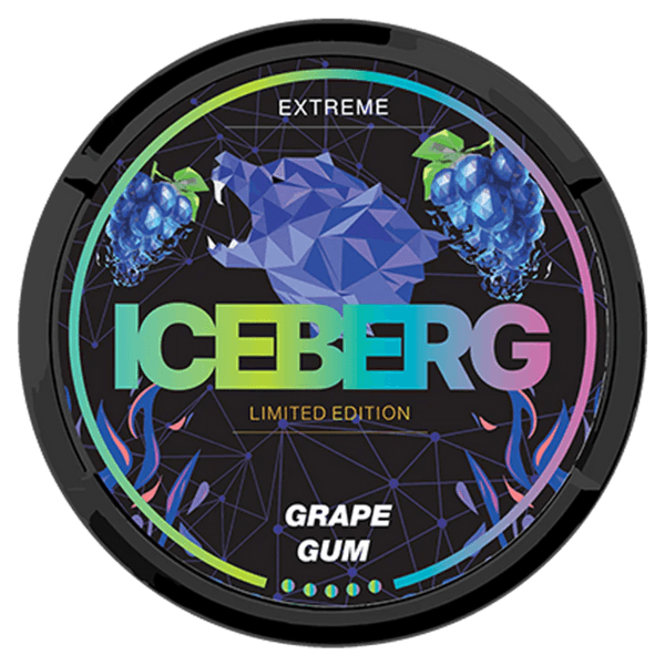 ICEBERG Iceberg Grape Extreme nikotino maišeliai