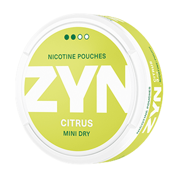 ZYN Citrus Mini Dry 3mg nicotine pouches