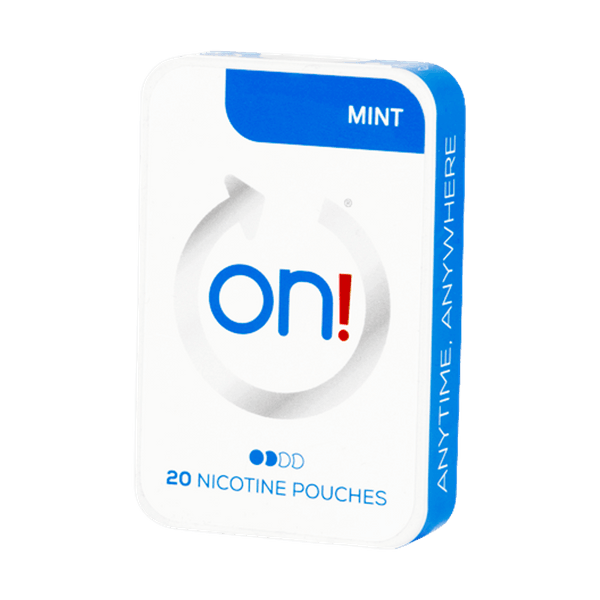 on! Mint Mini Dry 3mg nikotino maišeliai