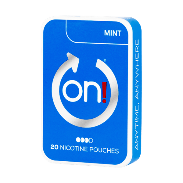 on! Mint Mini Dry 6mg nikotino maišeliai