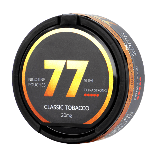 Poches de nicotine 77 Classic Tobacco Medium