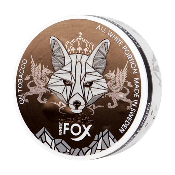 Poches de nicotine WHITE FOX Black Edition